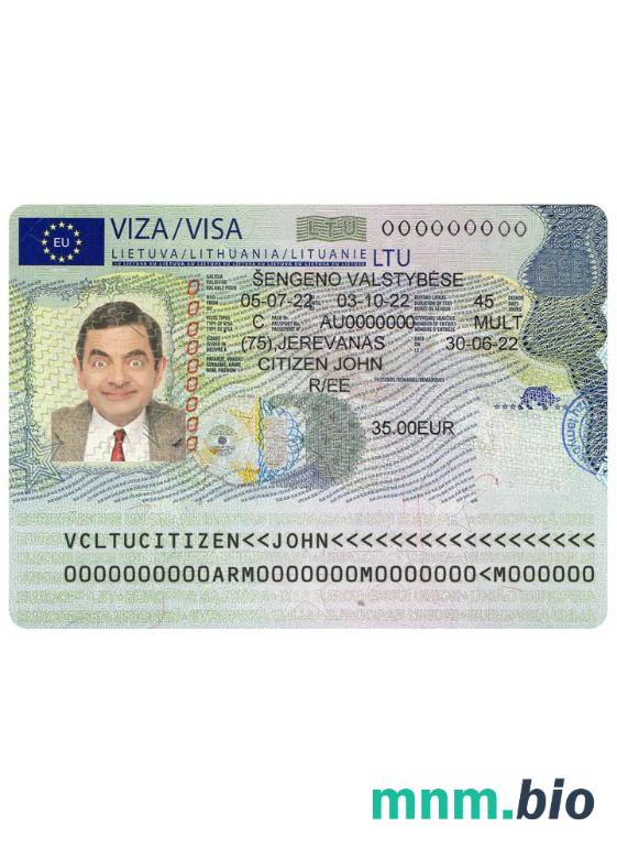Wiza Schengen na Litwę z ambasady Litwy (2022)